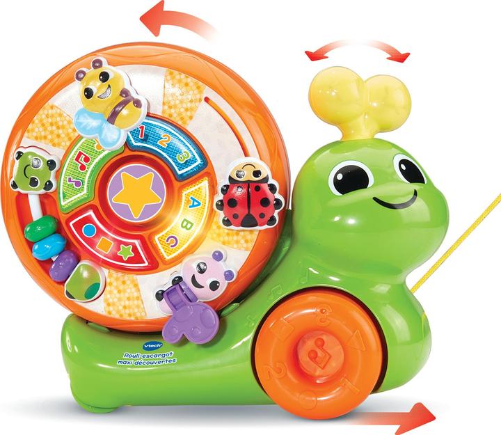Immagine prodotto VTech Rouli-escargot maxi découvertes (Francese, 0.75 - 3 anni)