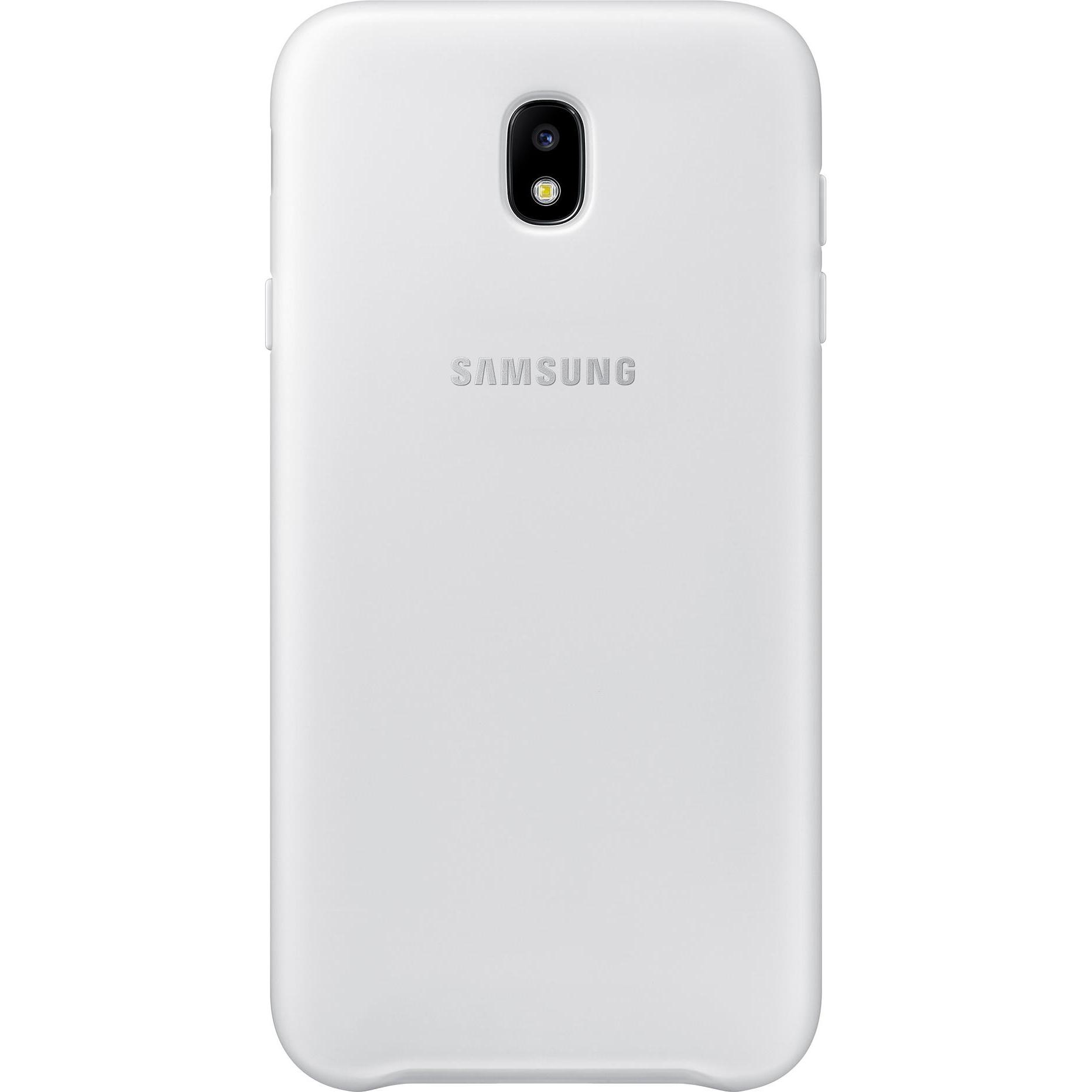 Samsung Dual Layer Cover (Samsung Galaxy J7 2017), Smartphone Hülle, Weiss