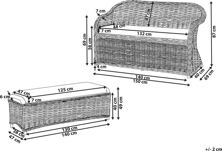 Produktbild Beliani Susua