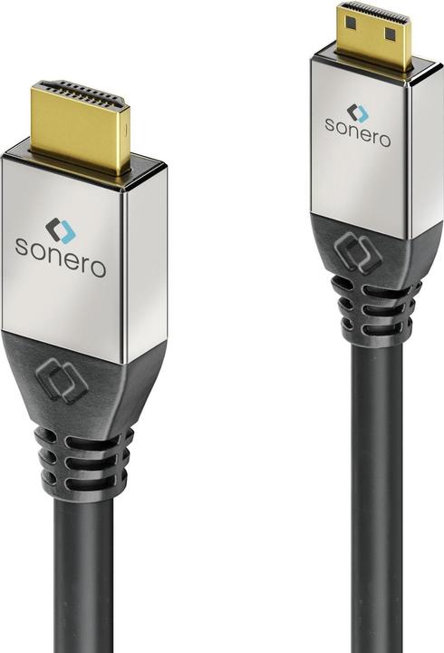 Produktbild Sonero Kabel Mini-HDMI (HDMI-C) - HDMI, 2 m (2 m)