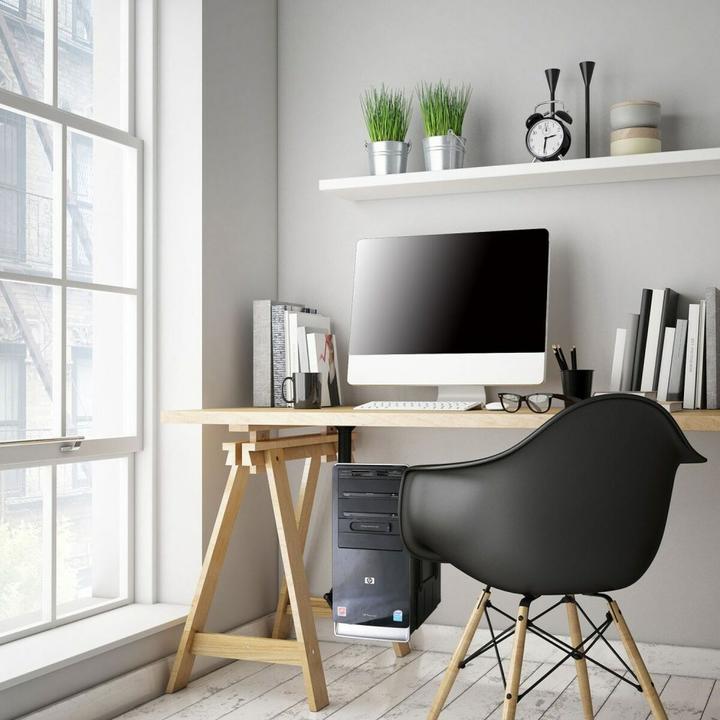 Image du produit Techly ICA-CS 63 Support pour PC Support pour unité centrale monté sur table