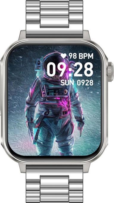 Actual product image Colmi Smartwatch P80 (steel silver) (44.30 mm)