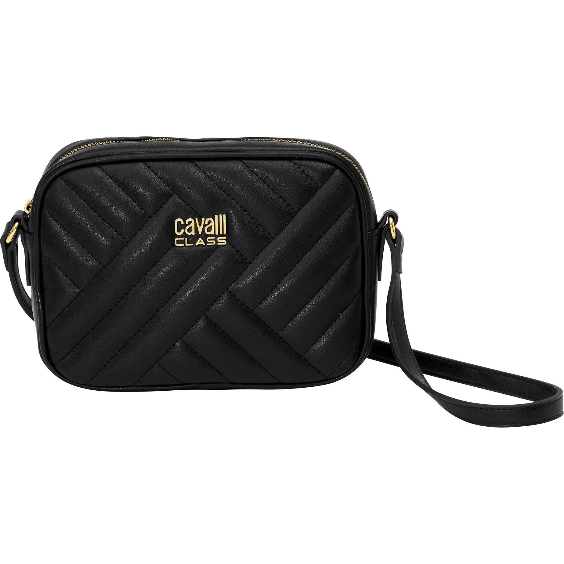 Cavalli Class, Handtasche, Marzia Umhängetasche 22 cm, Schwarz