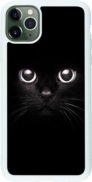Produktbild PhoneLook Hülle Silikon weiss Cat eyes (Apple iPhone 11 Pro Max)