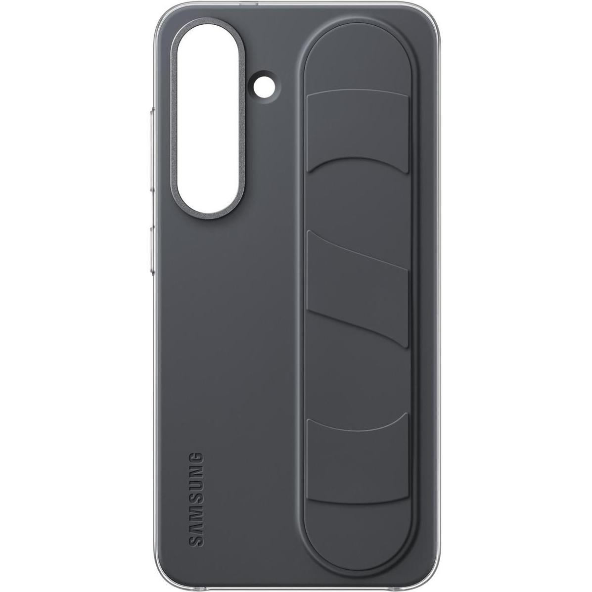 Samsung S25 Standing Grip Black (Samsung Galaxy S25), Cover smartphone, Nero