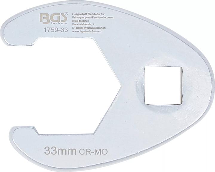 Image du produit BGS Clé col de cygne 12,5 mm (1/2") 33 mm (33 mm)