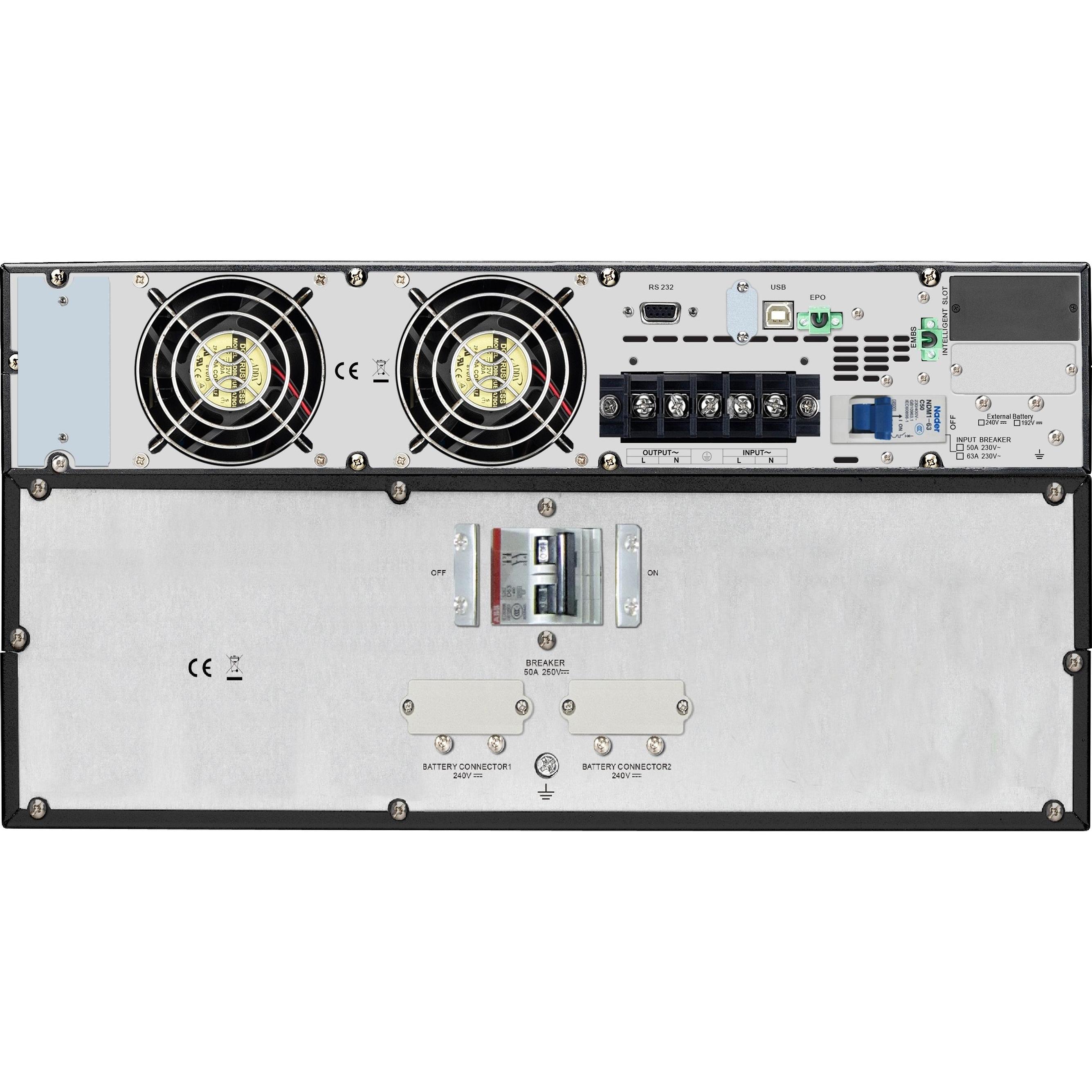 Thumbnail - APC EasyUPS SRV RM for 6&10kVA (10000 VA, 6000 W, Online-Doppelwandler USV), USV