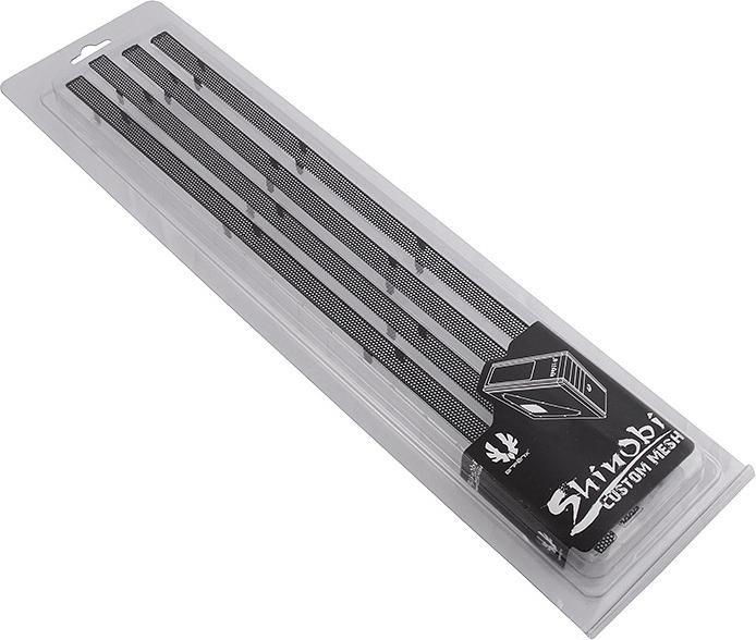 Produktbild BitFenix Black Mesh-Stripes für Shinobi Midi-Tower