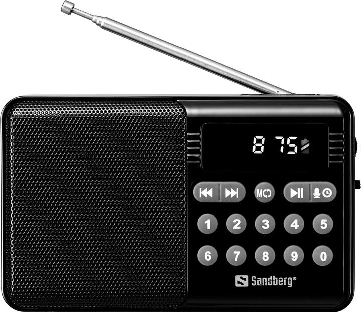 Actual product image Sandberg Speaker Radio FM+BT Recharge (FM, Bluetooth)