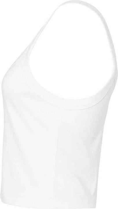 Actual product image Bella Canvas Womens/Ladies Plain Micro-Rib Spaghetti Strap Tank Top (XL)