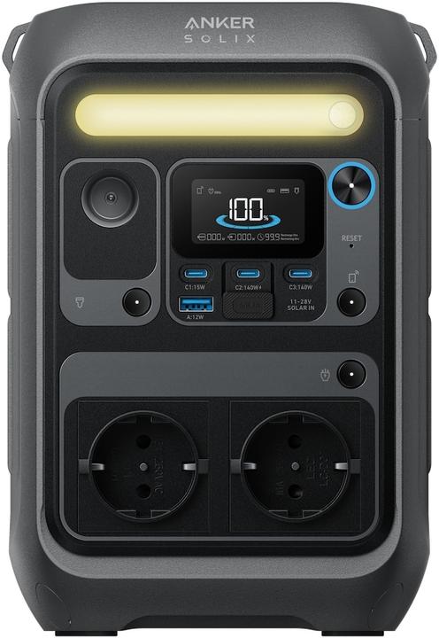 Produktbild Anker Solix Powerstation C 300 X + Solarpanel 100W