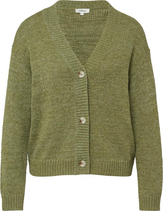 Produktbild s.Oliver Strickjacke Strickjacke im Relaxed Fit (46)