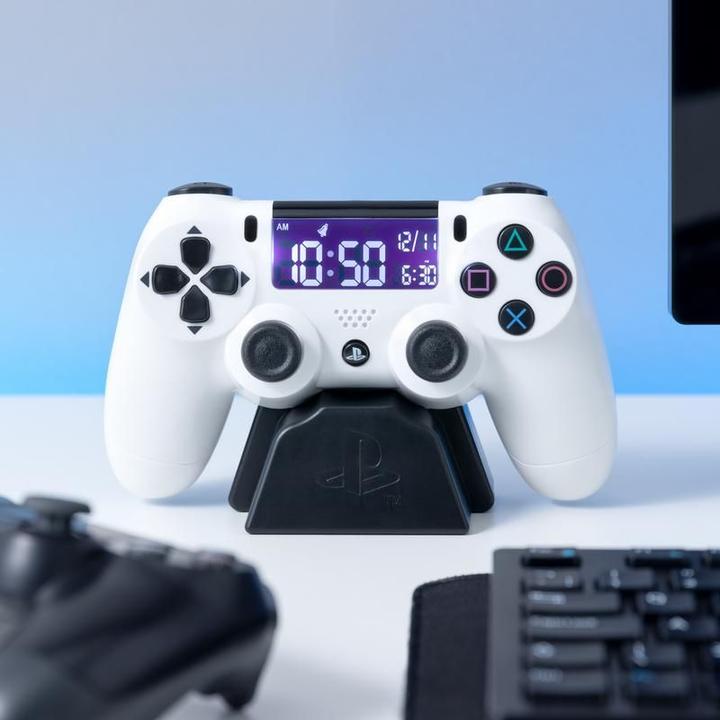 Image du produit Paladone Products Réveil de contrôleur Playstation blanc