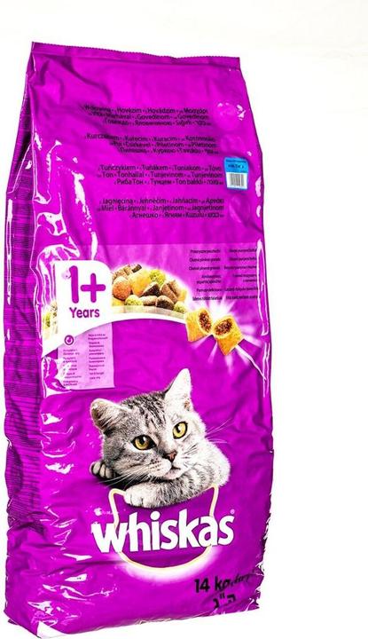 Produktbild Whiskas Katzenfutter trocken (Senior, 1 Stk., 14000 g)