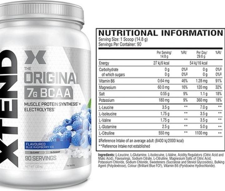 Actual product image Xtend Bcaa (1 pcs., Powder, 1330 g)
