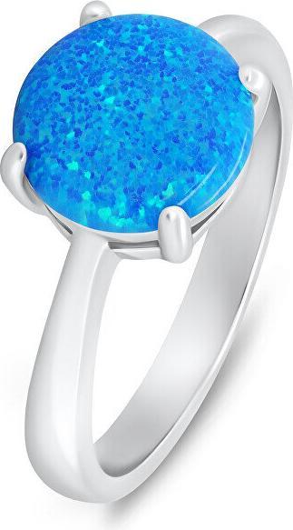 Produktbild Brilio Silver - Charming silver ring with opal RI105WB - Circuit: 58 mm (58)