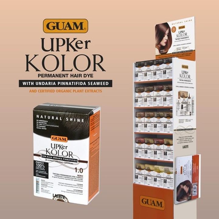 Produktbild Guam Natürliche permanente Haarfarbe mit Undaria-Alge und organischen Extrakten Ammoniakfreie Farbe