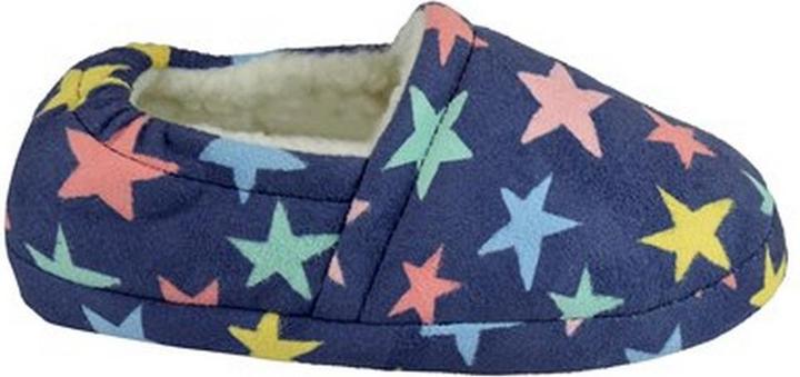 Produktbild Slumberzzz Star Print Fleece gefütterte Hausschuhe (32)