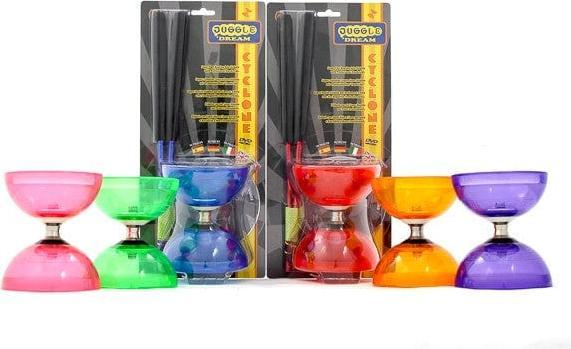 Image du produit Juggle Dream Diabolo à roue libre Cyclone Quartz Set