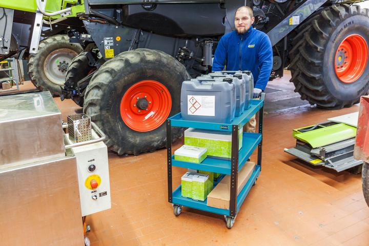 Actual product image HAZET Service trolley Tool trolley Assistent 167-3