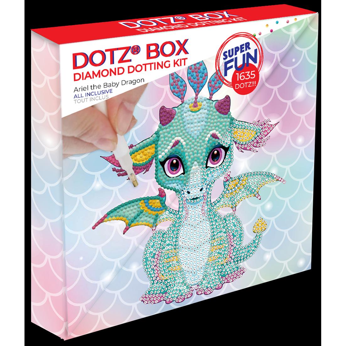 Diamond Dotz Box Ariel the Baby Dragon
