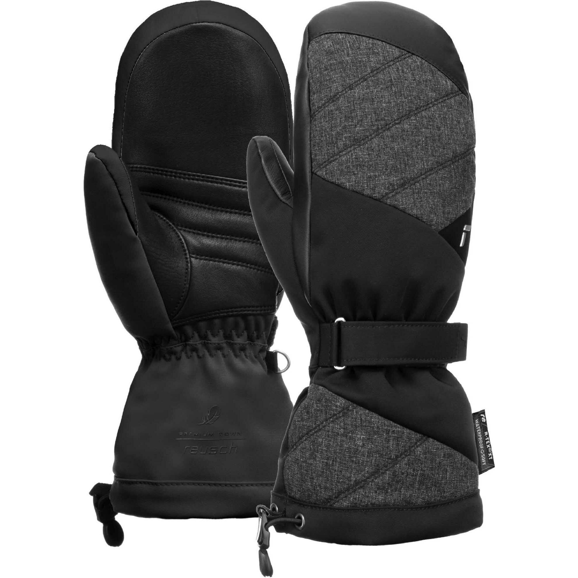 Reusch, Damen, Handschuhe, Sonja R-TEX XT Mitten, Schwarz, (7.5)