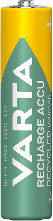 Image du produit Varta Recharge Accu Recycled (2 pcs, AAA, 800 mAh)