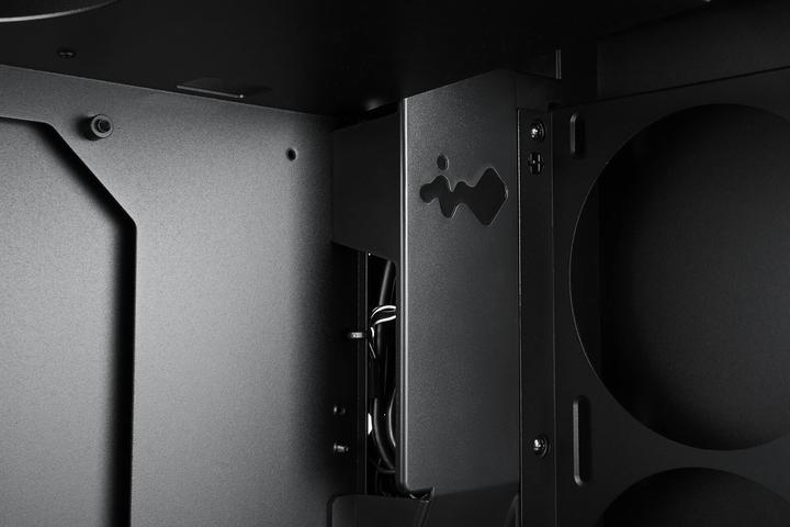 Actual product image In Win Mini Tower 301C, black without NT (mATX, Mini-ITX)