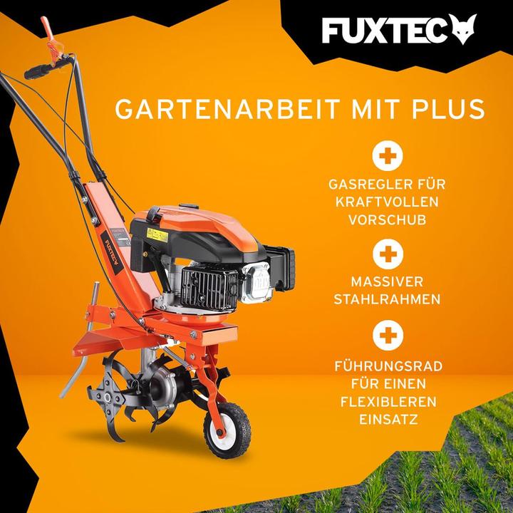 Actual product image Fuxtec FX-AF1139 Rotary tiller Tiller with 36cm width