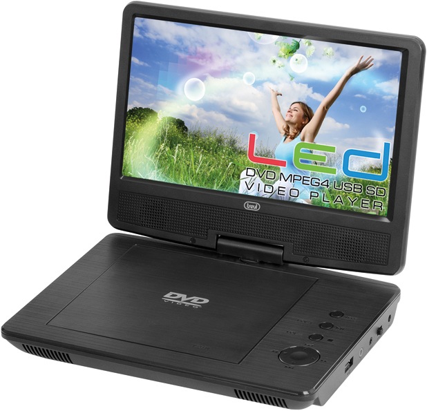 Immagine prodotto Trevi PDX 1409 Lettore DVD portatile convertibile (9 pollici) Pixel (Lettore DVD portatile)