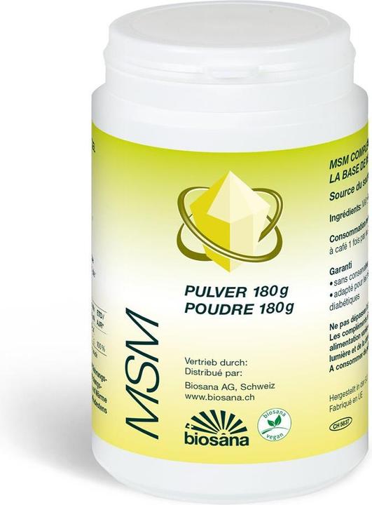 Actual product image Biosana MSM Methylsufonylmethane Powder (1 Piece, Powder, 180 g)