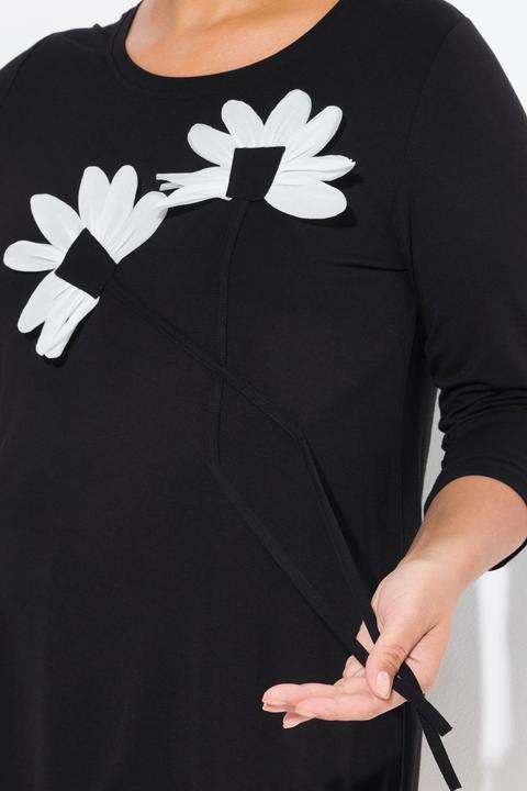 Produktbild Miamoda T-Shirt, A-Line, 3D-Blumen (50)