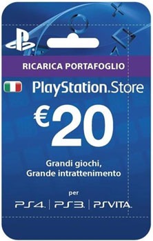 Actual product image Sony Playstation Live Cards Hang 20 Euro Video Game Gift Card