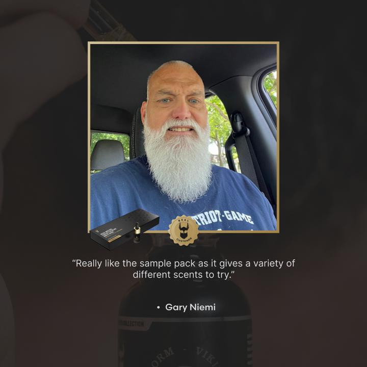 Actual product image The Beard Struggle Beard Oil Sampler Kit (40 ml)