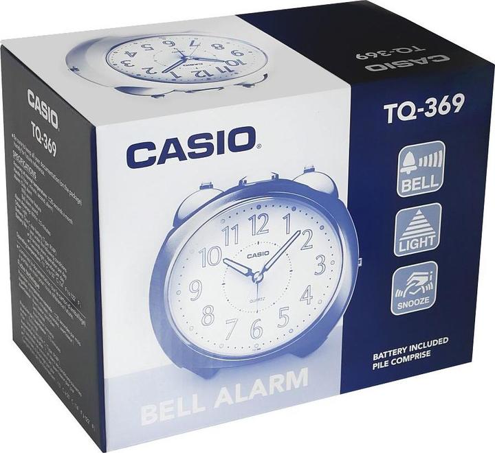 Actual product image Casio Alarm Clock TQ-369-7EF