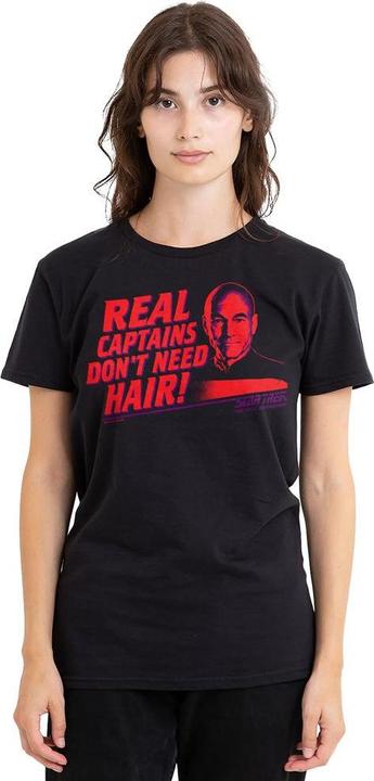 Actual product image Unisex Adult Real Captain T-Shirt (L)