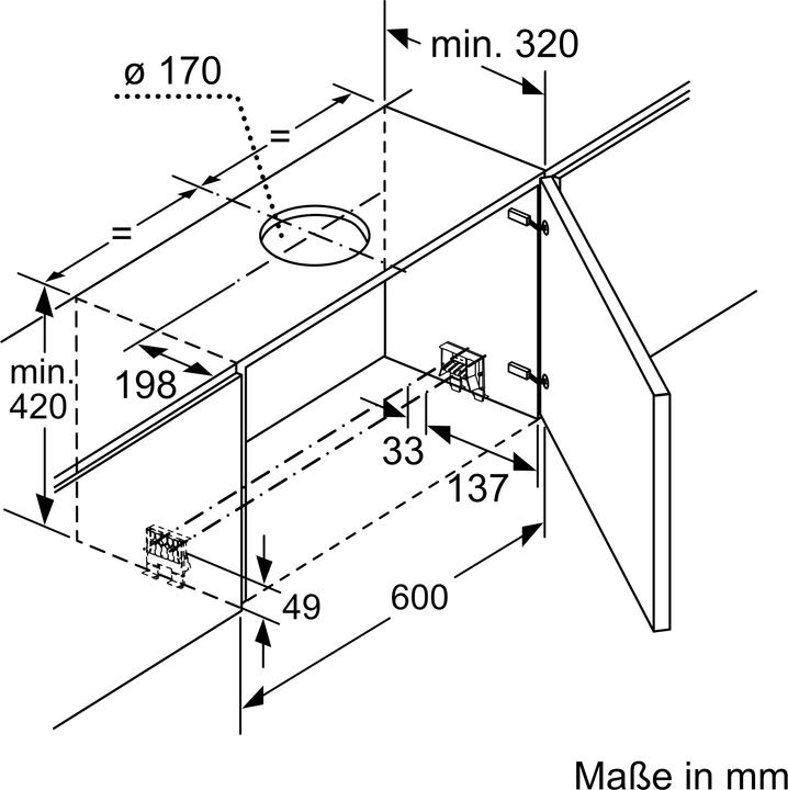 Produktbild Bosch Hausgeräte DFS067K51 (Flachschirmhaube)