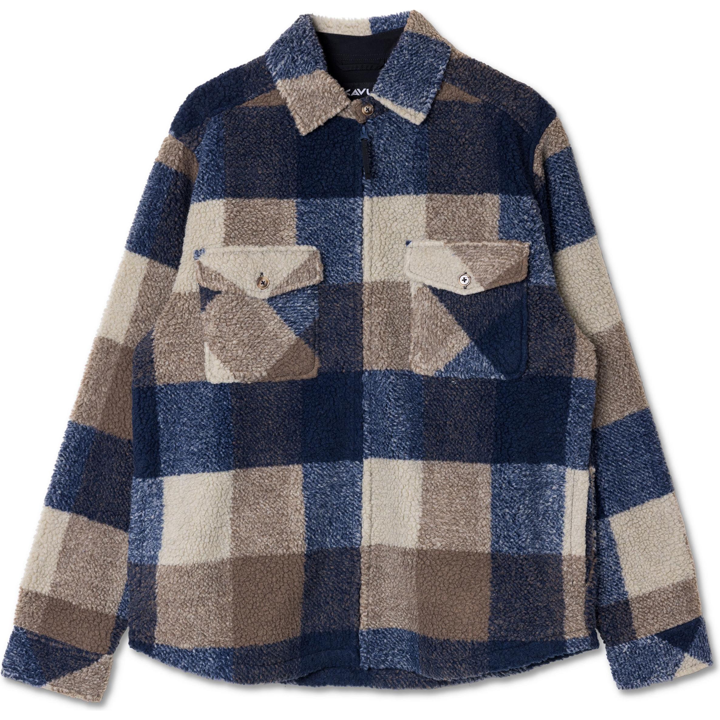 Kavu, Herren, Jacke, fleece ccord creek (M), Blau, M