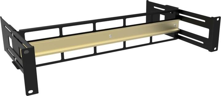 Wp 48.30cm (19") DIN Rail rack, 2 U