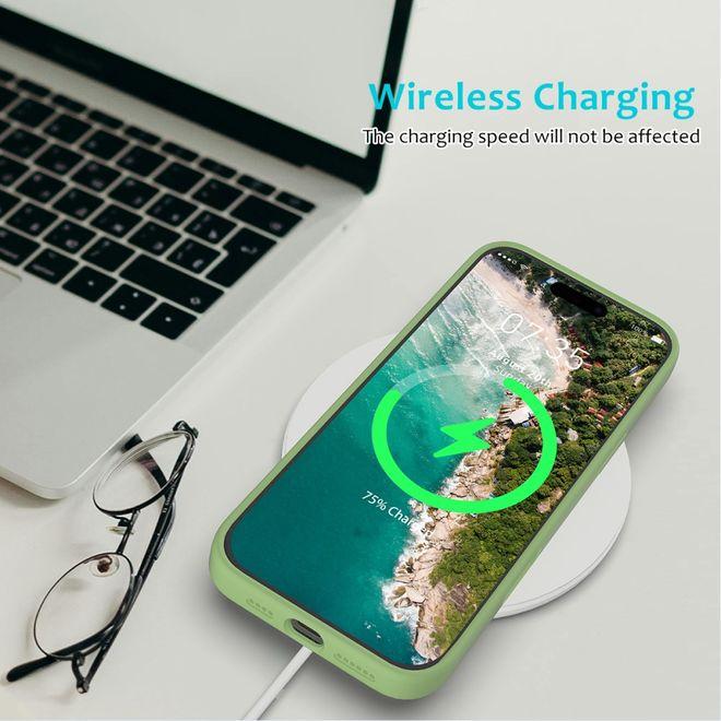 Actual product image MU Classic Liquid Silicone Series (Apple iPhone 16 Pro)