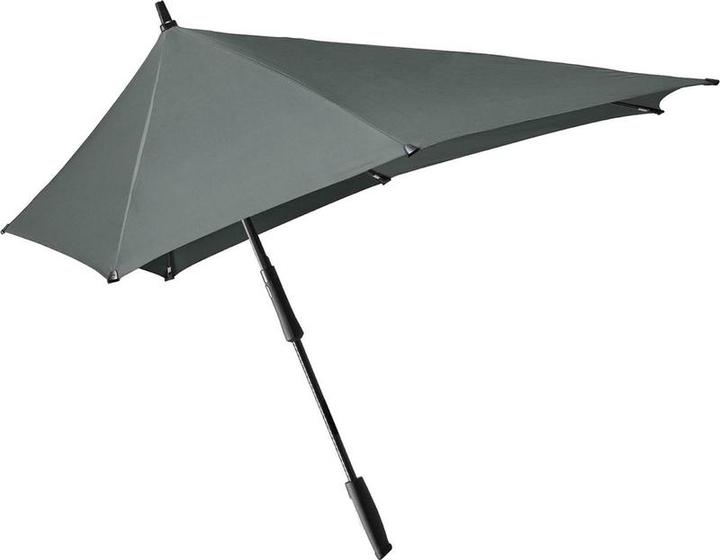 Produktbild Senz Regenschirm / Stormparaplu - faltbar - xxl Stick Storm Regenschirm - grün -green
