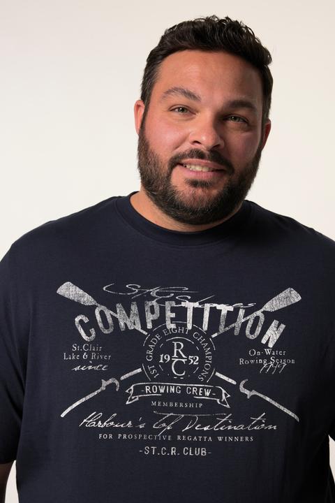 Image du produit Men+ T-shirt avec imprimé, col rond et manches courtes - jusqu'au 8 XL (8XL)