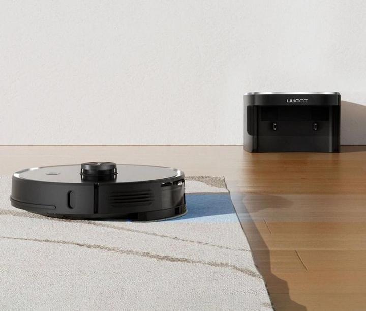 Produktbild Uwant U100 Lite Robot Vacuum Cleaner with Mop Function + Charging Station - Gray (2700 Pa, Wischtuch)