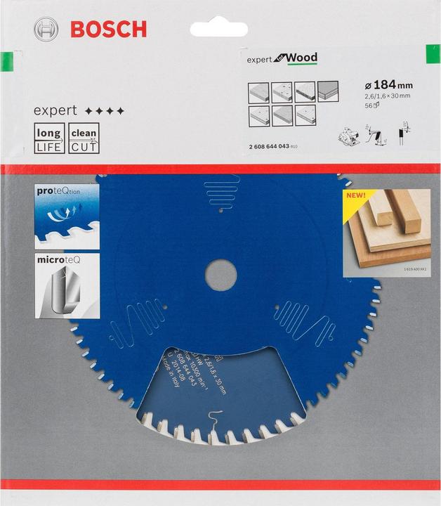 Image du produit Bosch Professional Zubehör Lame de scie circulaire Expert pour le bois
