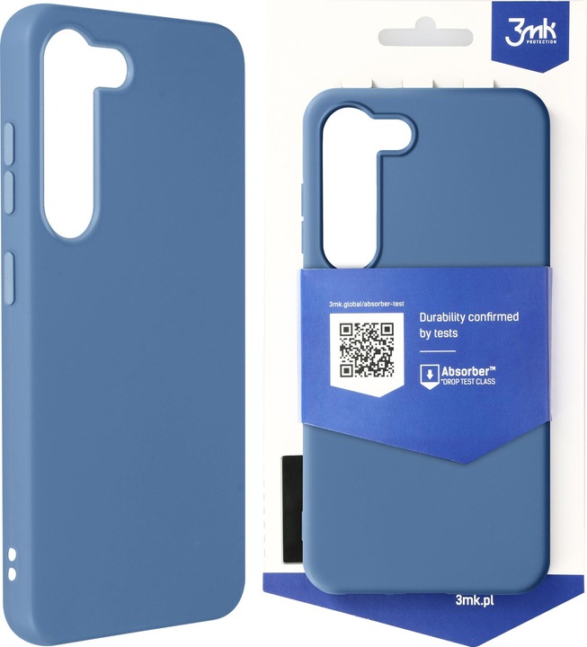 Produktbild 3MK Matt Case Soft Touch Silikonhülle Series (Samsung Galaxy S23+)