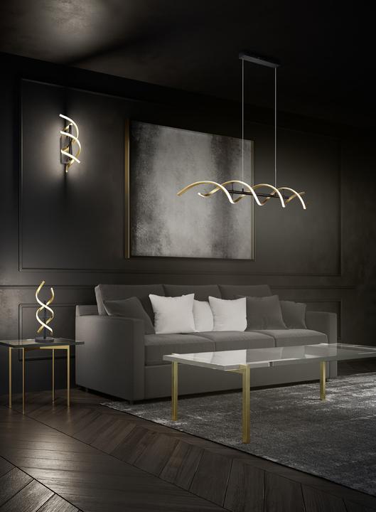 Image du produit Trio 241810208Lampe murale LED 'Sequence' laiton 22W (2800 lm)