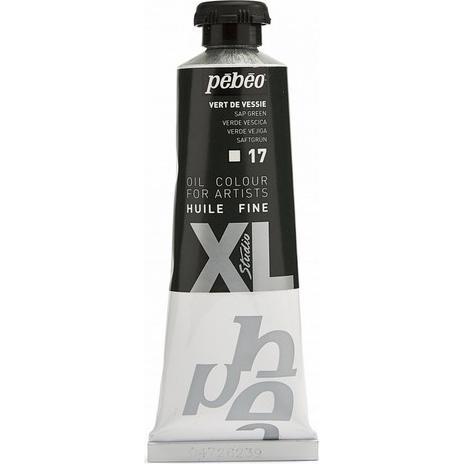 Pebeo, Künstlerfarbe + Bastelfarbe, XL Feine Ölfarben (Saftgrün, 37 ml)