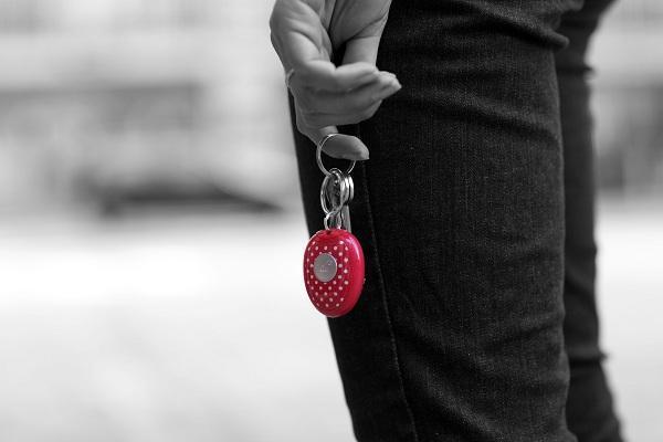 Image du produit Ila Pebble - Alarme pour le porte-clés ROUGE
