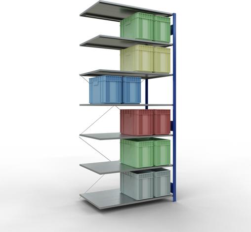 Image du produit Schulte Lagertechnik Système enfichable Élément suivant MULTIplus150 avec entretoise croisée