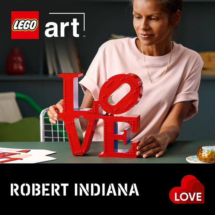 Actual product image LEGO Love (31214, LEGO Art)